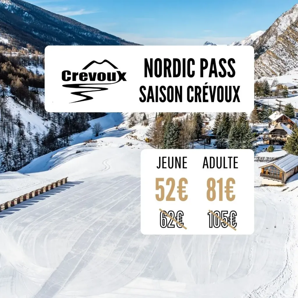 Nordic Pass | Saison | Crévoux (Adulte*)